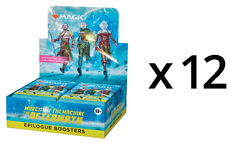 MTG March of the Machine: THE AFTERMATH EPILOGUE Booster CASE (12 Epilogue Booster Boxes)